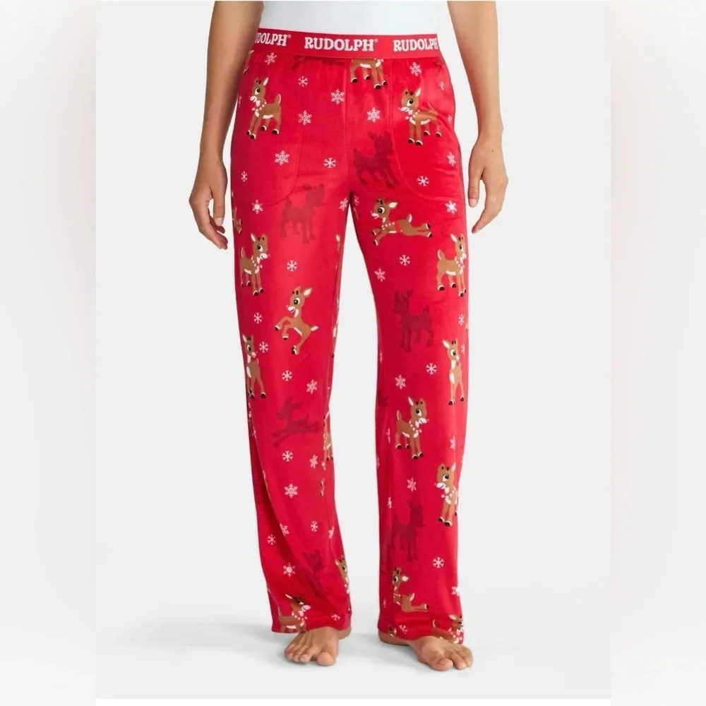 License Ladies Rudolph Pajama Pant